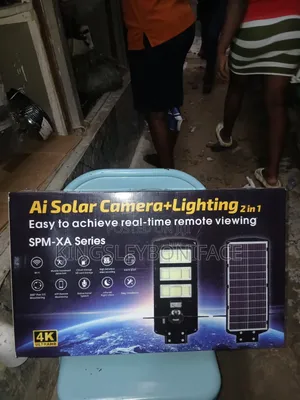 2in1 Solar Street Lights Camera