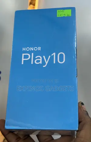 New Honor Play10 64 GB Black