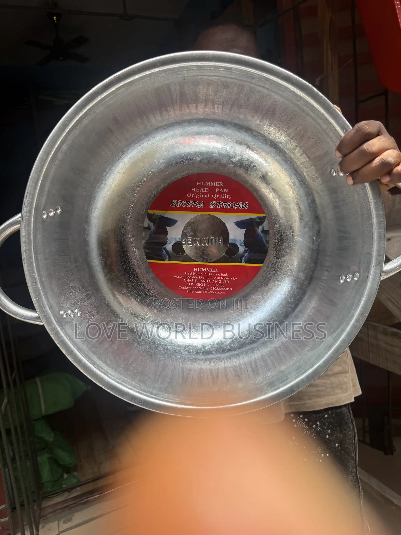 Construction Head Pan