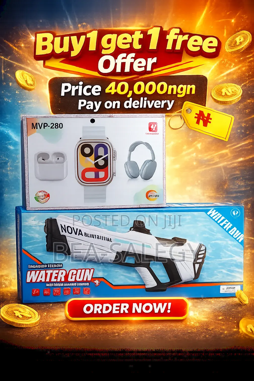 Smart Watch Combo