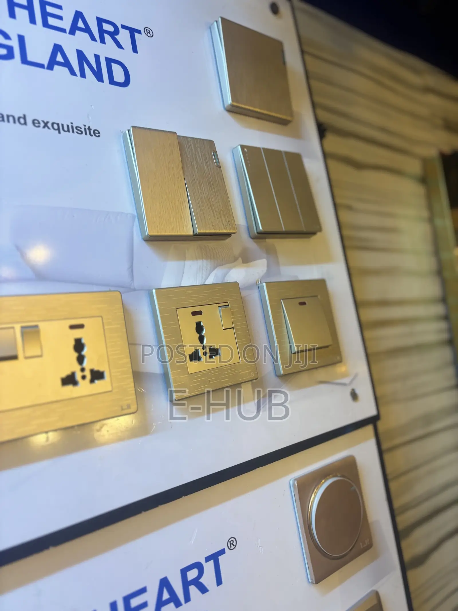 Standard Electrical Switches and Socket
