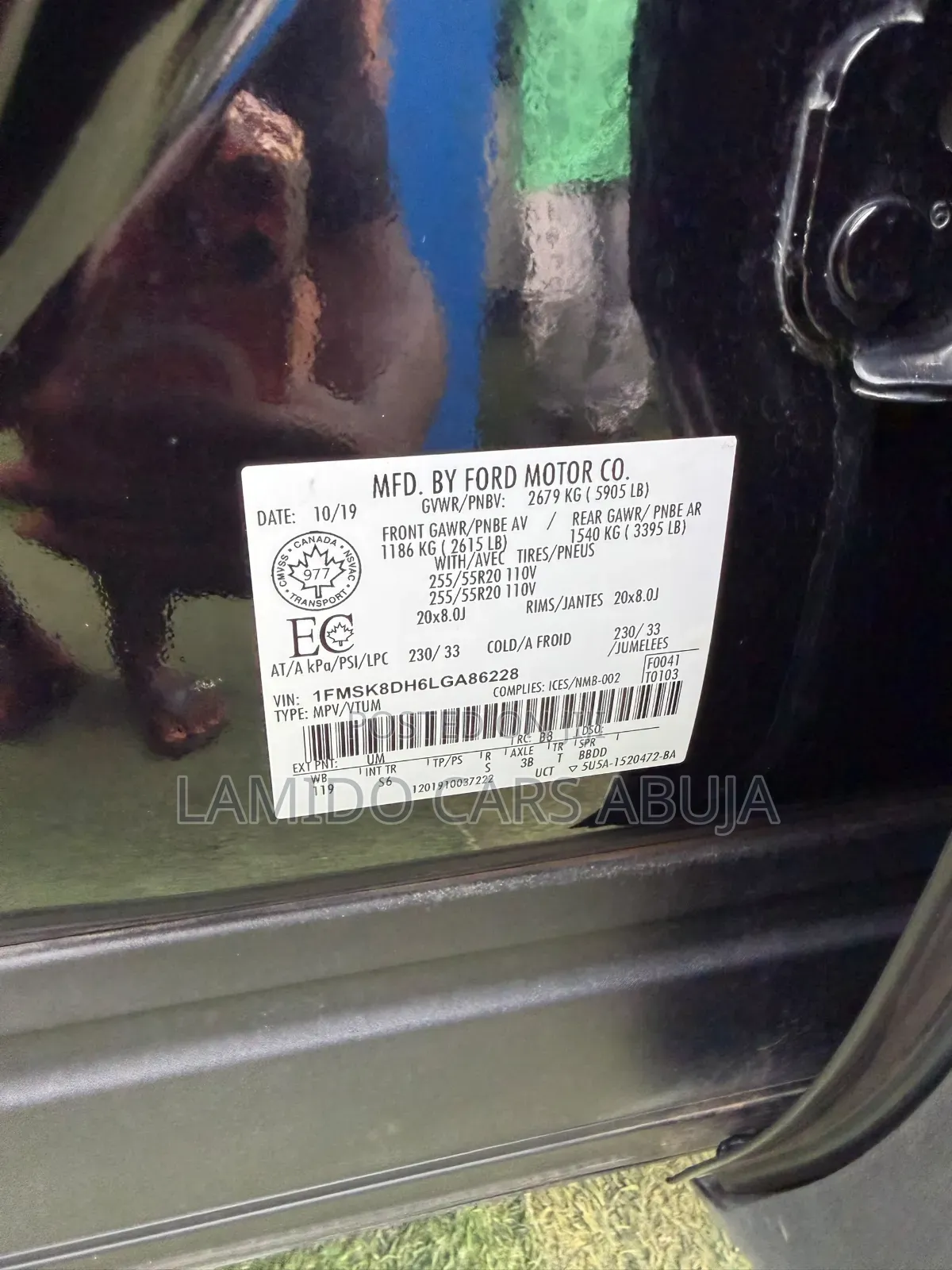 Ford Explorer XLT 2022 Black