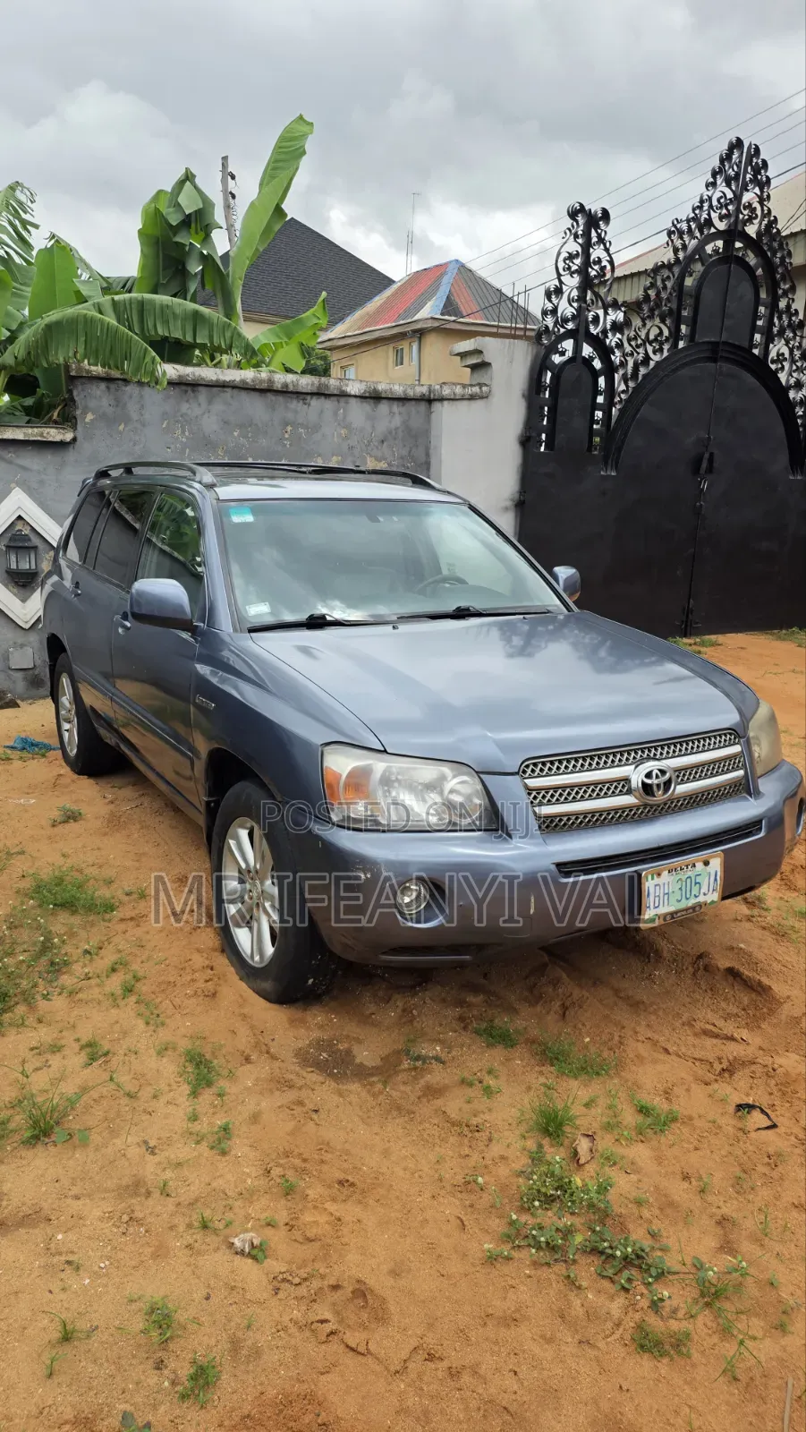 Toyota Highlander Hybrid 4x4 2006 Blue