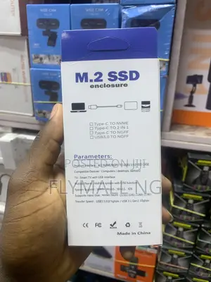 Aint 2-in-1 Combo M.2 SSD External Case