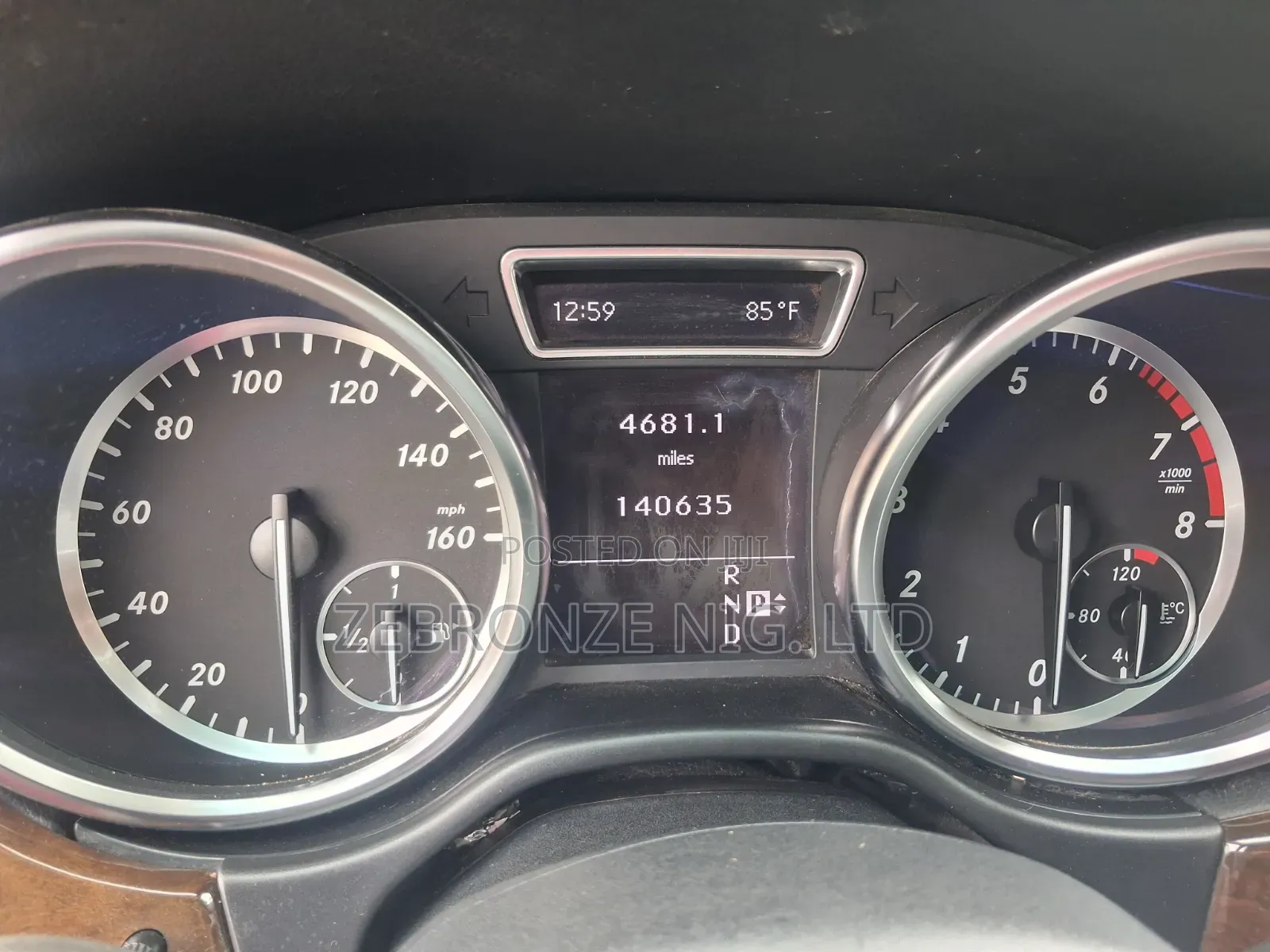 Mercedes-Benz M Class 2013 Gray