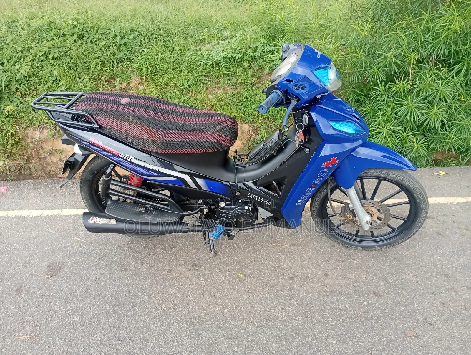 Motorcycle 2023 Blue