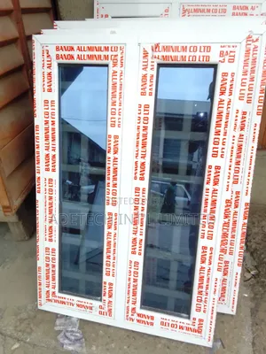 Strong Profile Aluminium Casement Window With Net and Burglary Proof