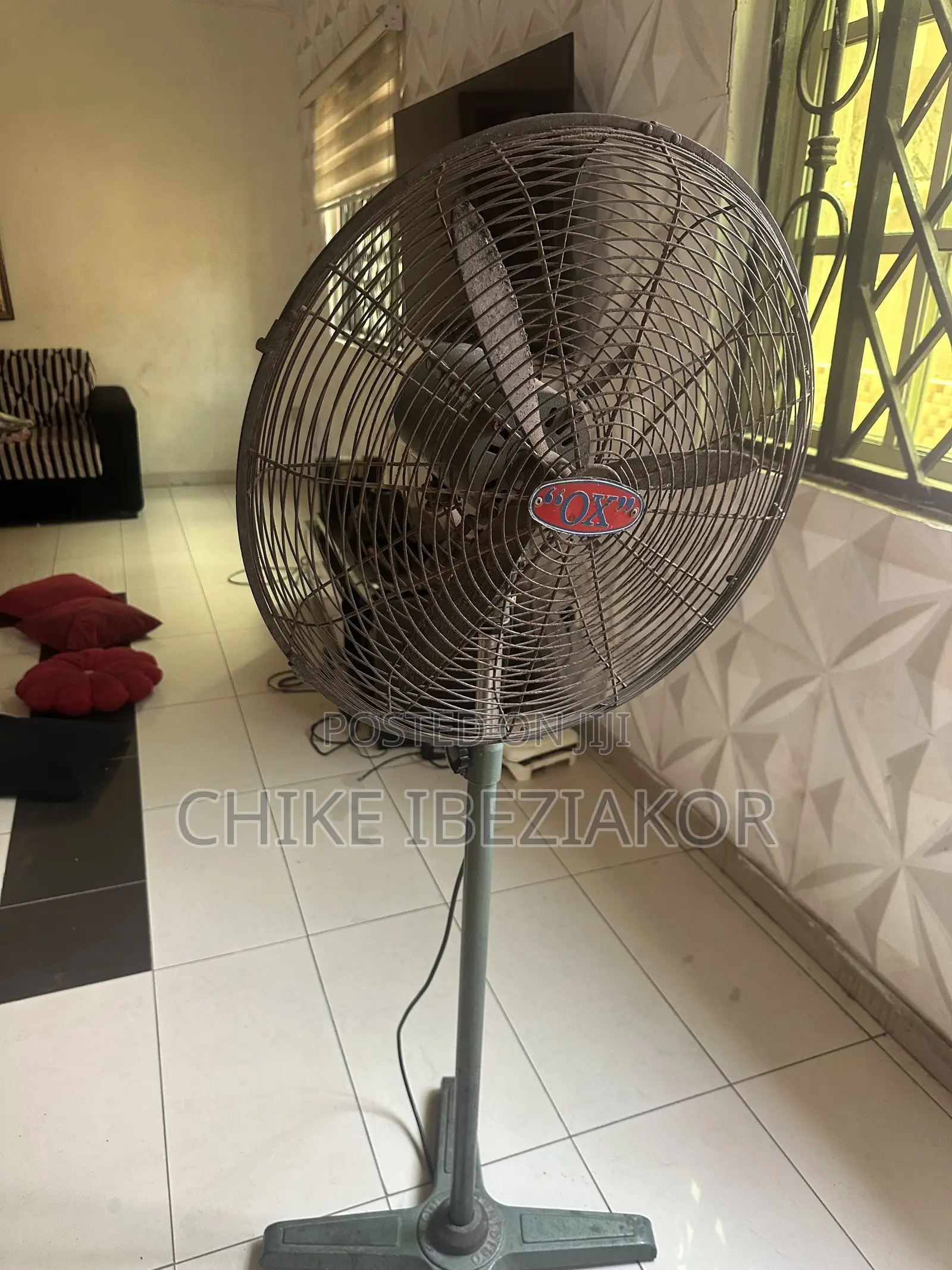 Original Ox Industrial Standing Fan 18 Inche