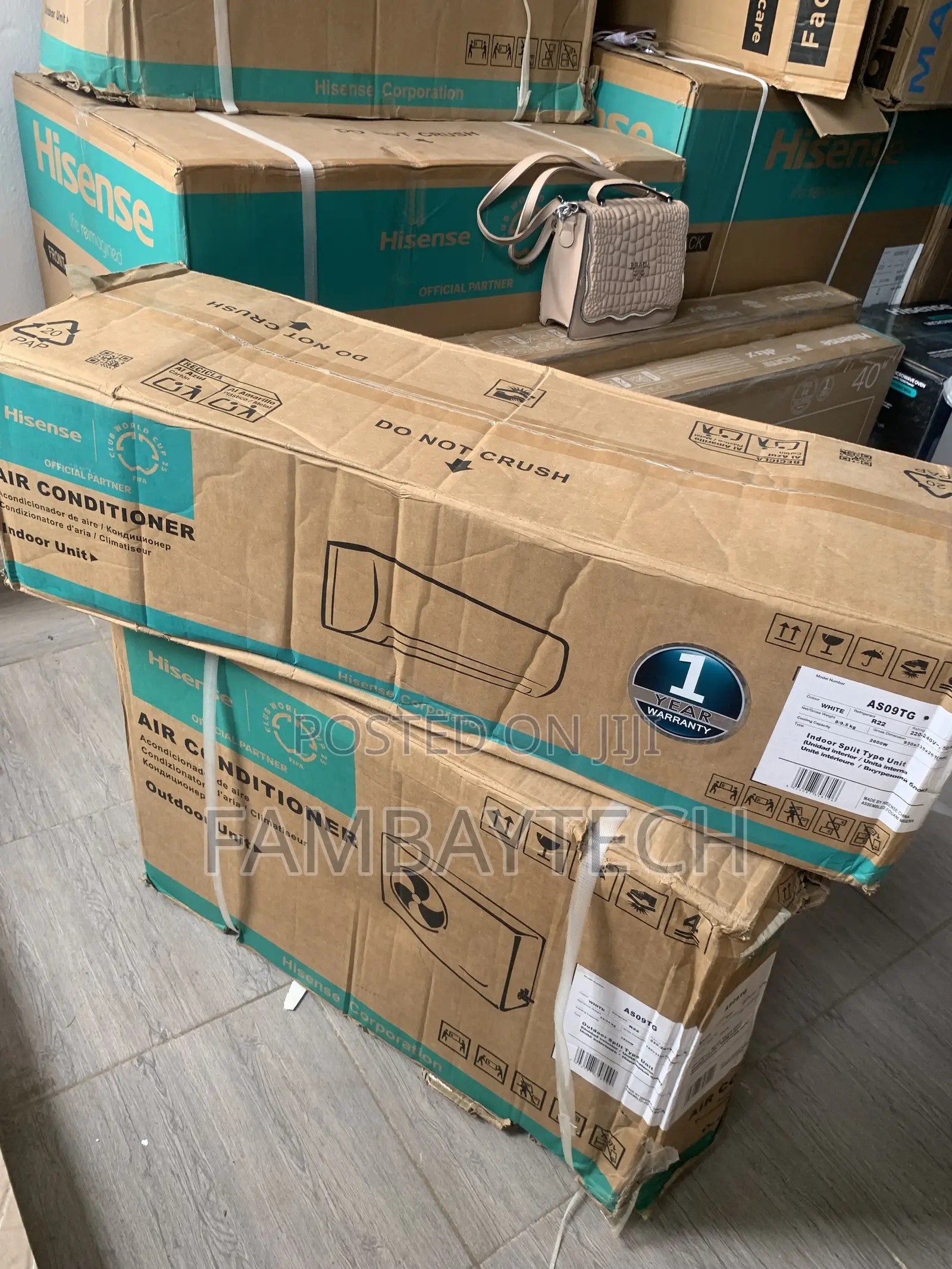 Hisense 1hp Non-Inverter Split Ac