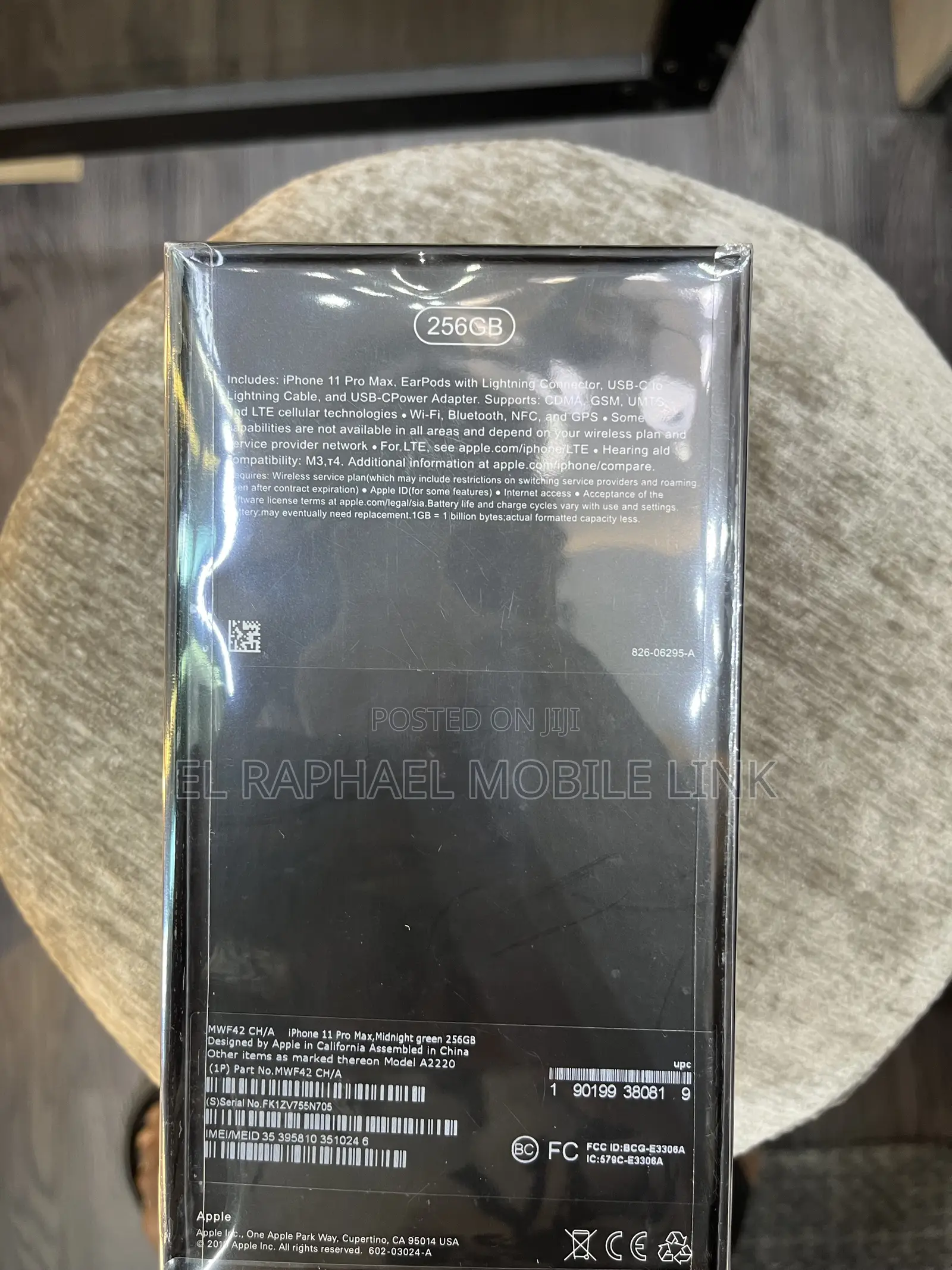 New Apple iPhone 11 Pro Max 256 GB Black