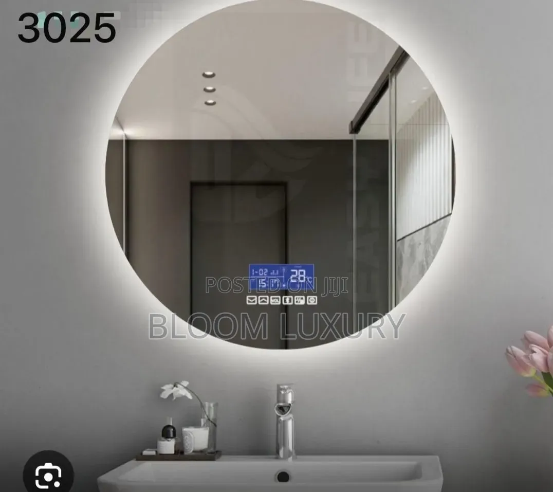 3 Colour Led Light Mirror With Bluetooth
