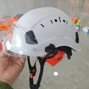 Helmet With Four Chin Strap