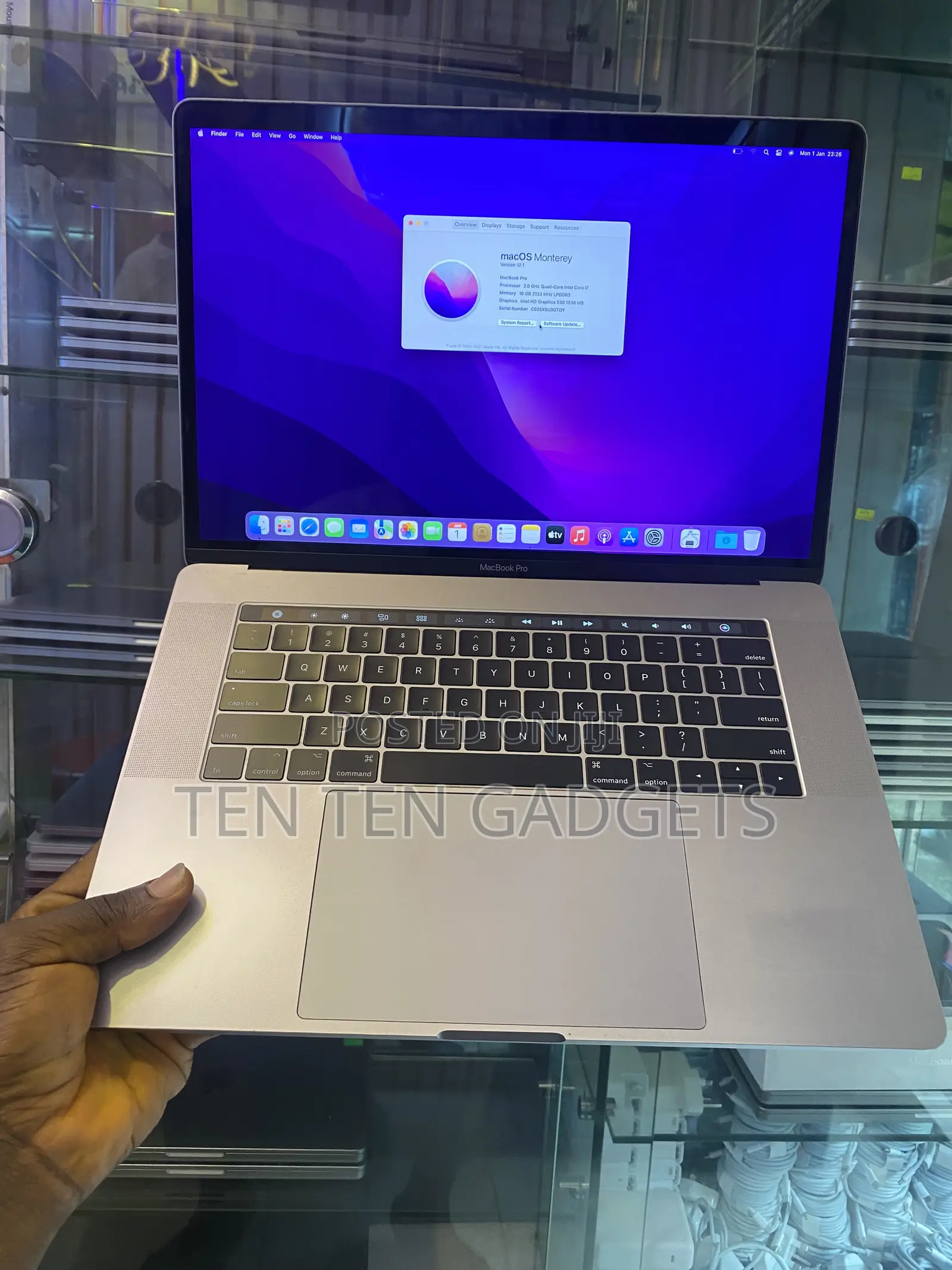 Laptop Apple MacBook 2016 16GB Intel Core i7 SSD 512GB