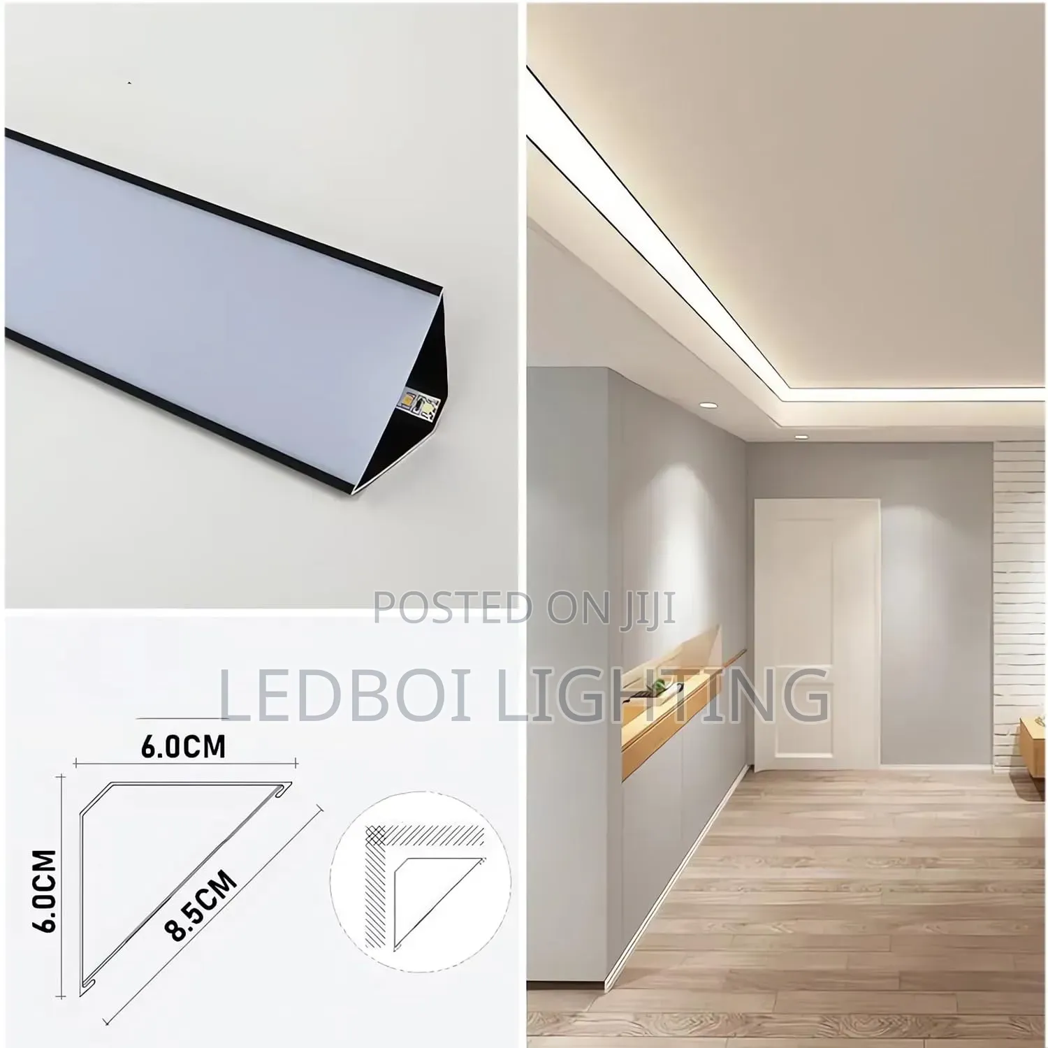 8.5cm Angle Profile (Edge Profile)
