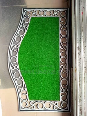Anti Slip Hollow Foot Mate With Grass Design Outdoor