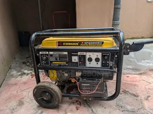 Used Firman Spg8800e2 Generator, 6.6kw, Working Condition"