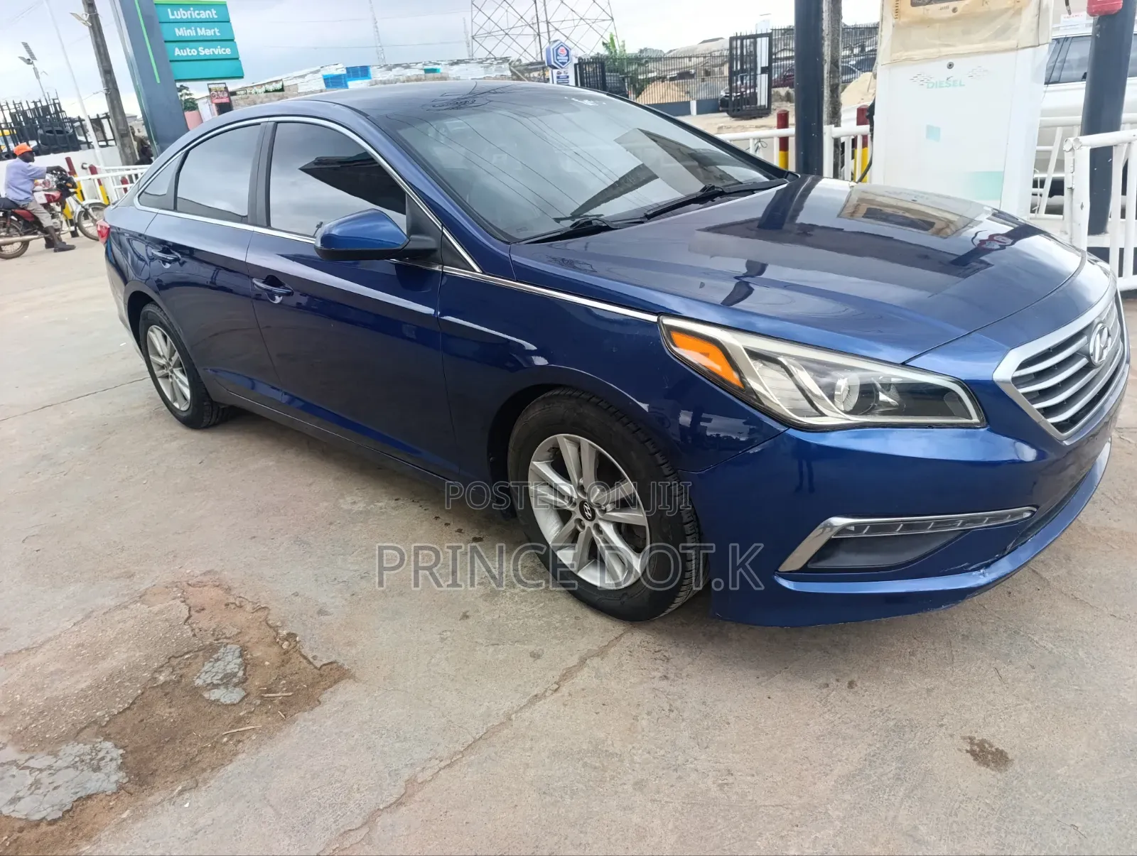Hyundai Sonata 2016 Blue