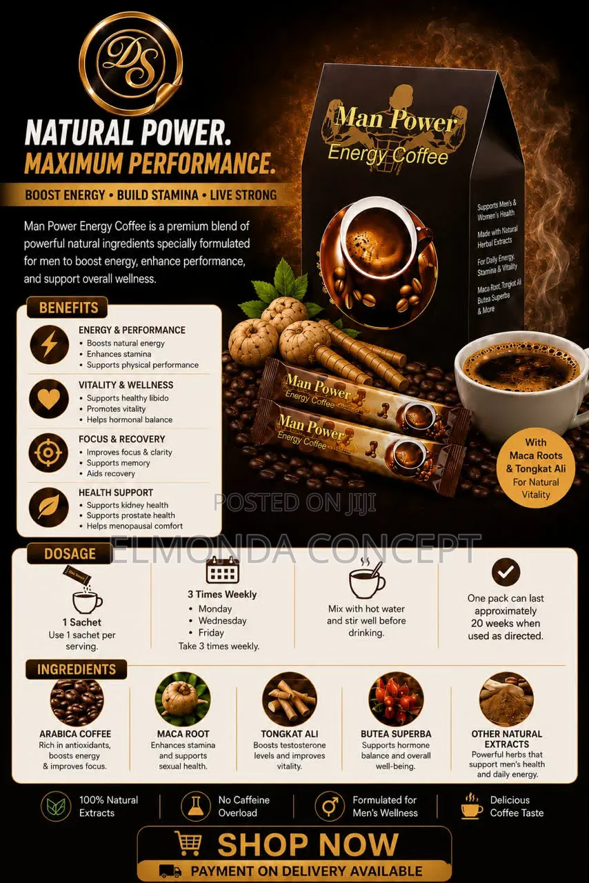 Man Power Energy Coffee