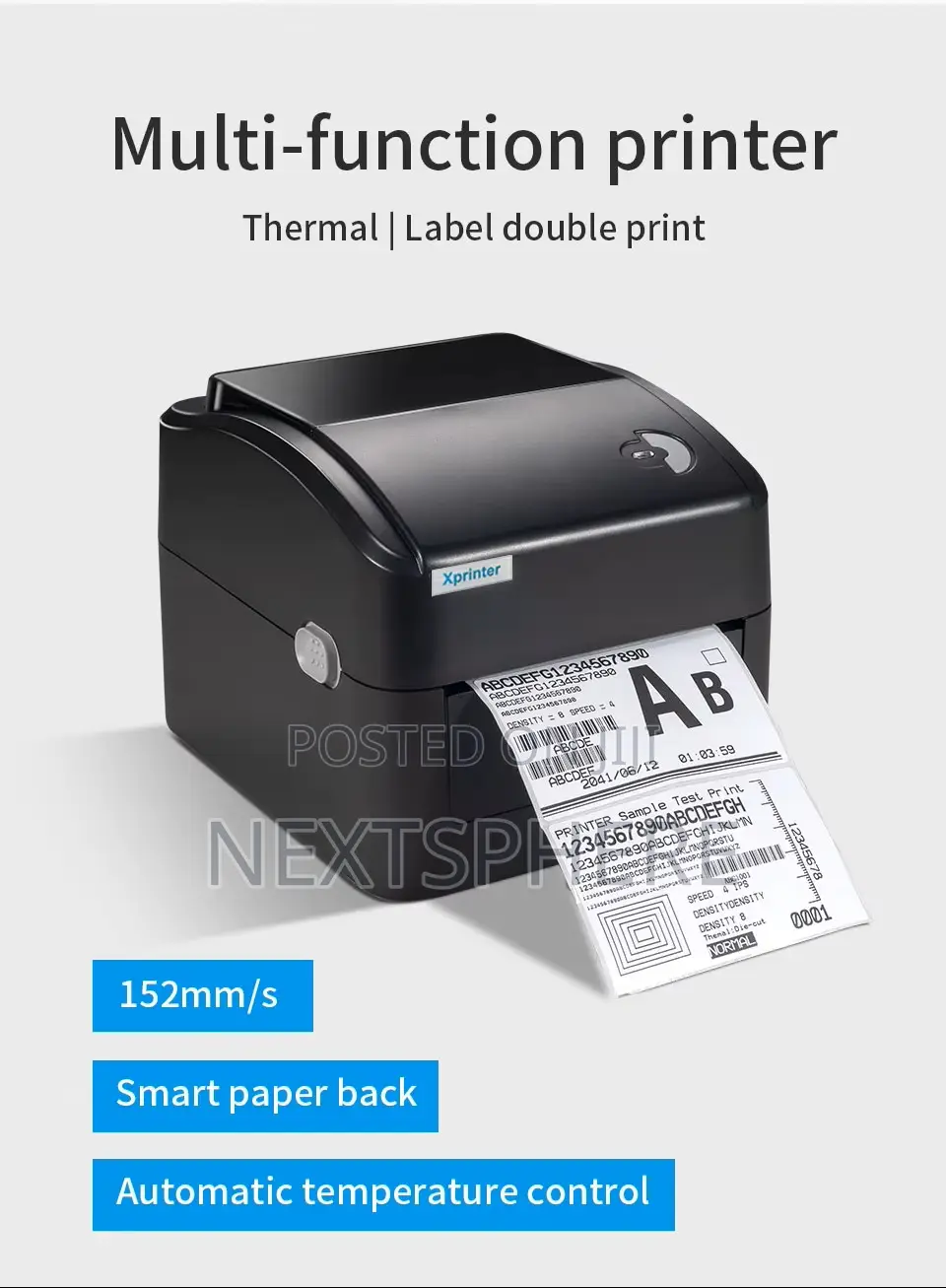 Barcode Printer Xp-420b - 4 Inch Xprinter Thermal Barcode Printer