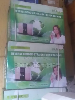 Dispenser Reverse Osmosis System With Hot And Cold Drinking Water.