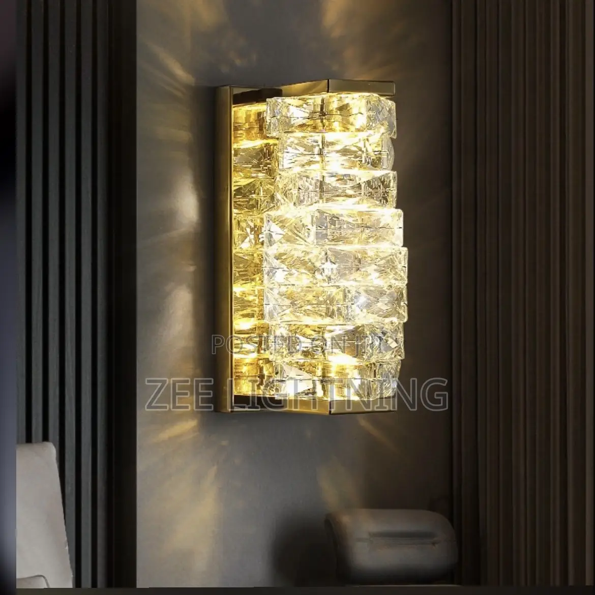 Crystal Sparkling Luxury Wall Bracket