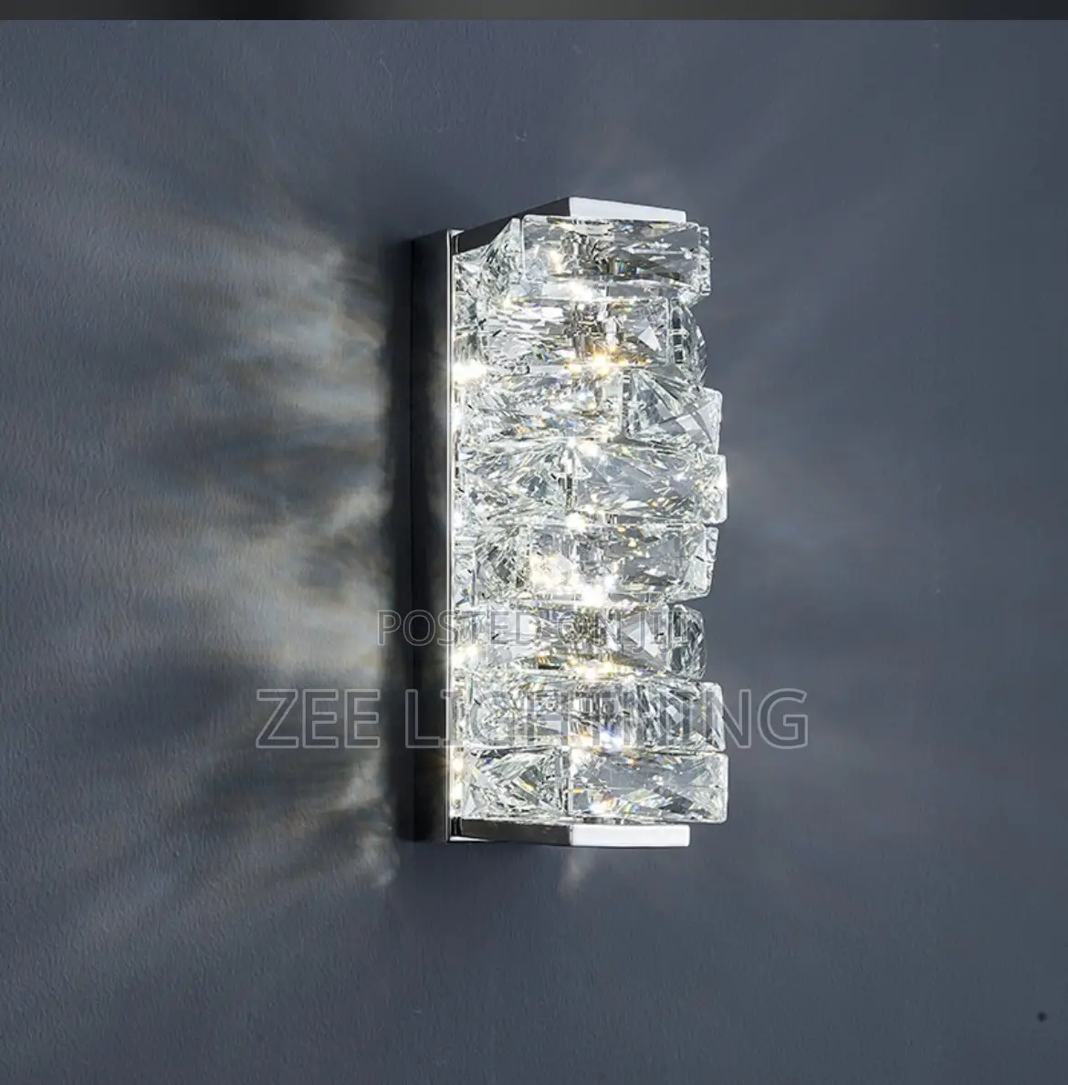 Crystal Sparkling Luxury Wall Bracket
