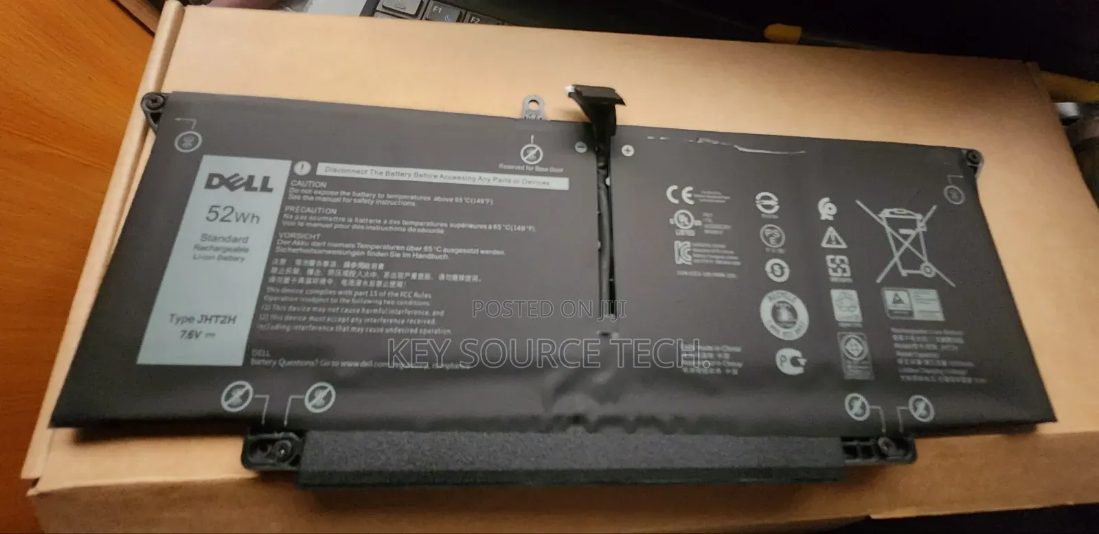 Dell Jht2h Battery For Dell Latitude 7310 7410 Latitude 7410 (Original