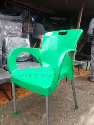 Iron Legs Quality Stackable Plastic Chair
