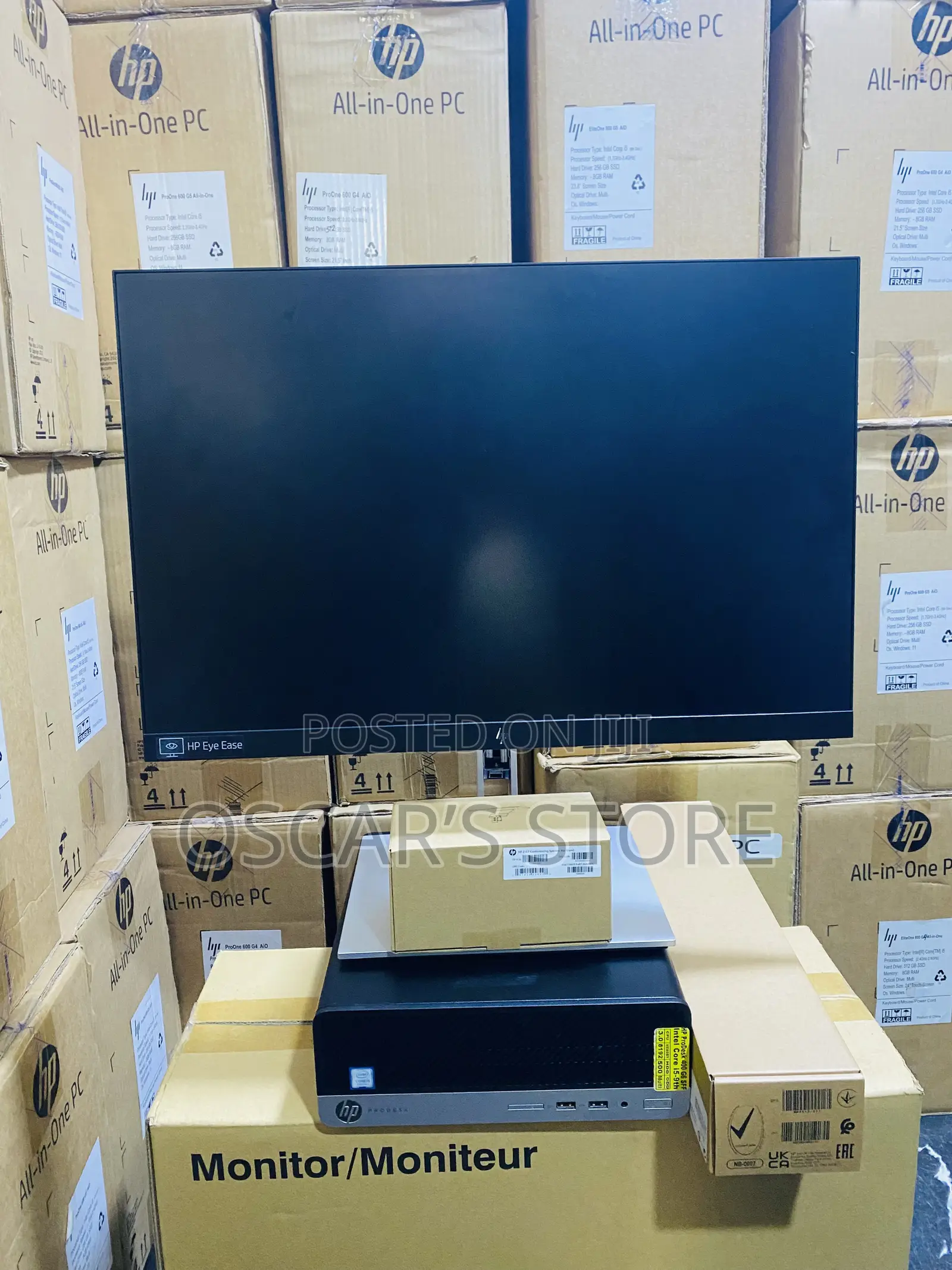 New Desktop Computer HP ProDesk 400 G5 8GB Intel Core i5 HDD 500GB