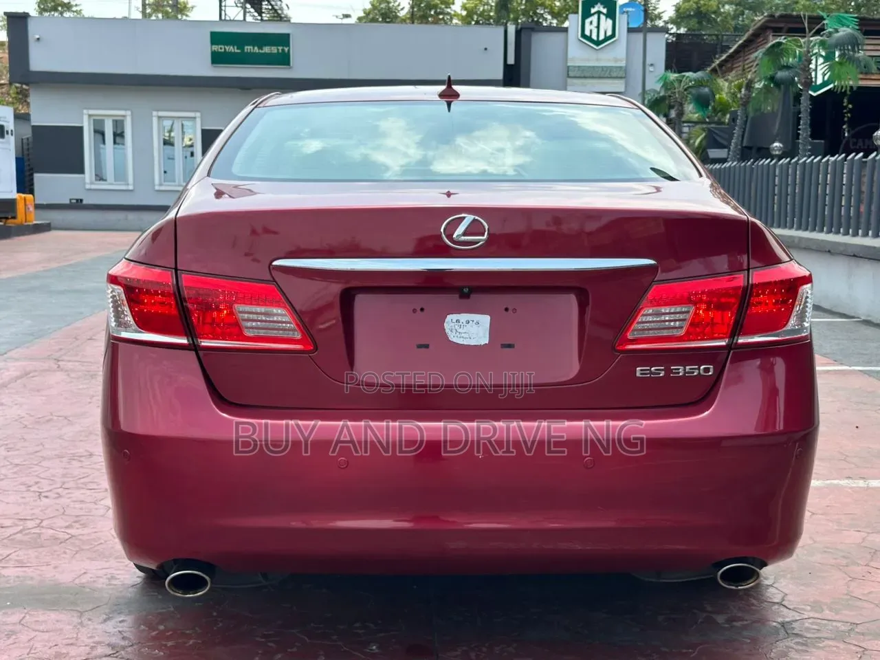Lexus ES 2012 Red