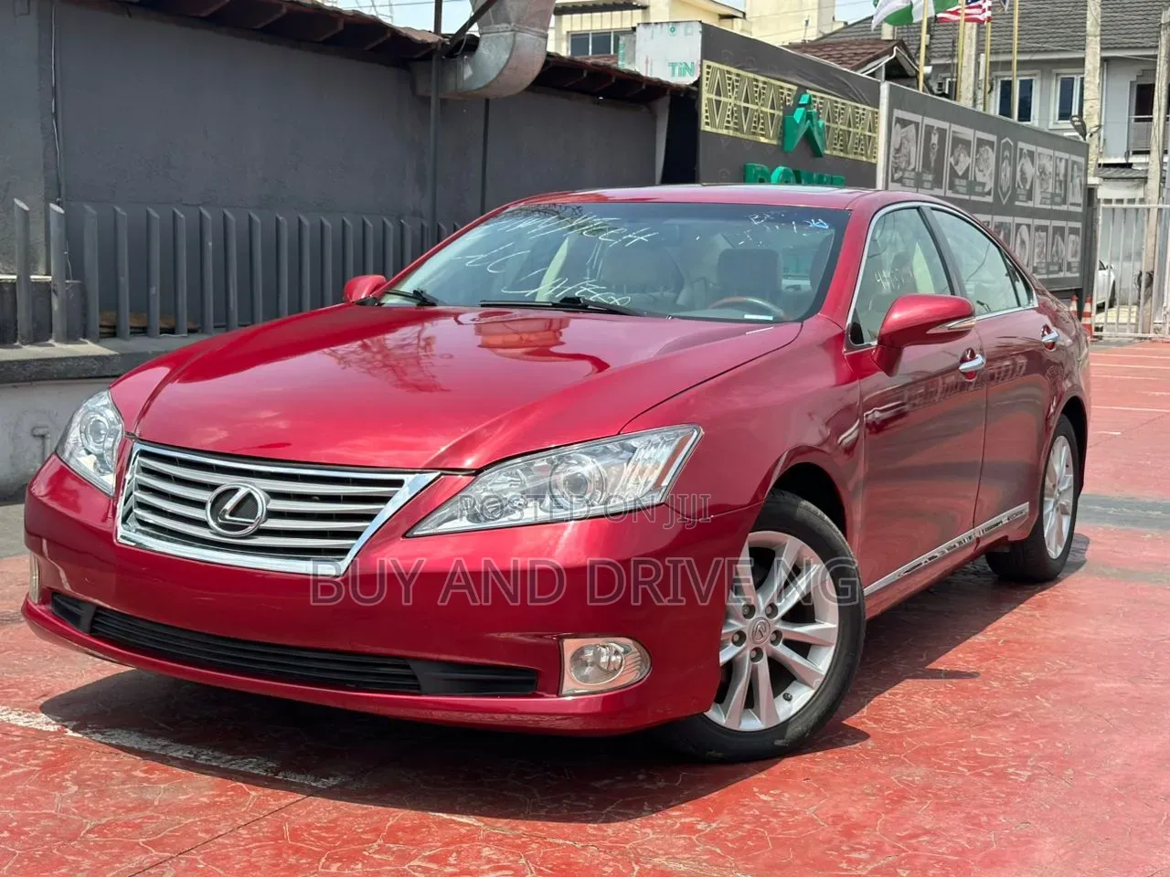 Lexus ES 2012 Red