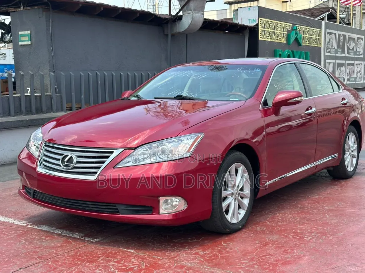 Lexus ES 2012 Red