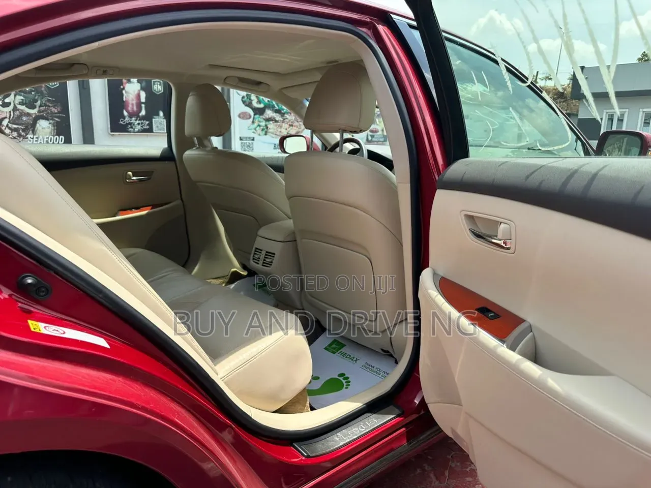 Lexus ES 2012 Red