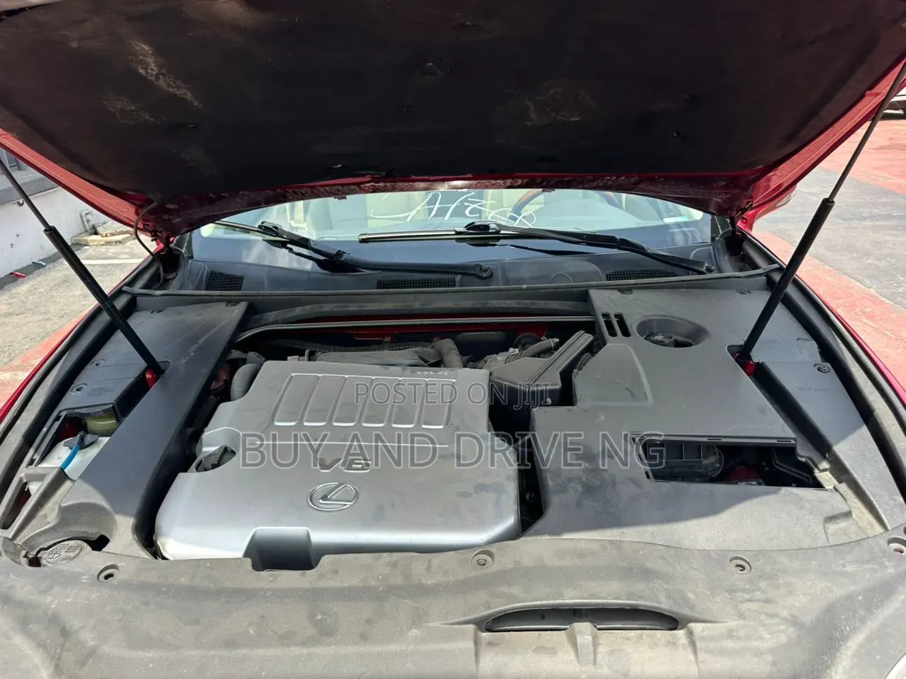 Lexus ES 2012 Red