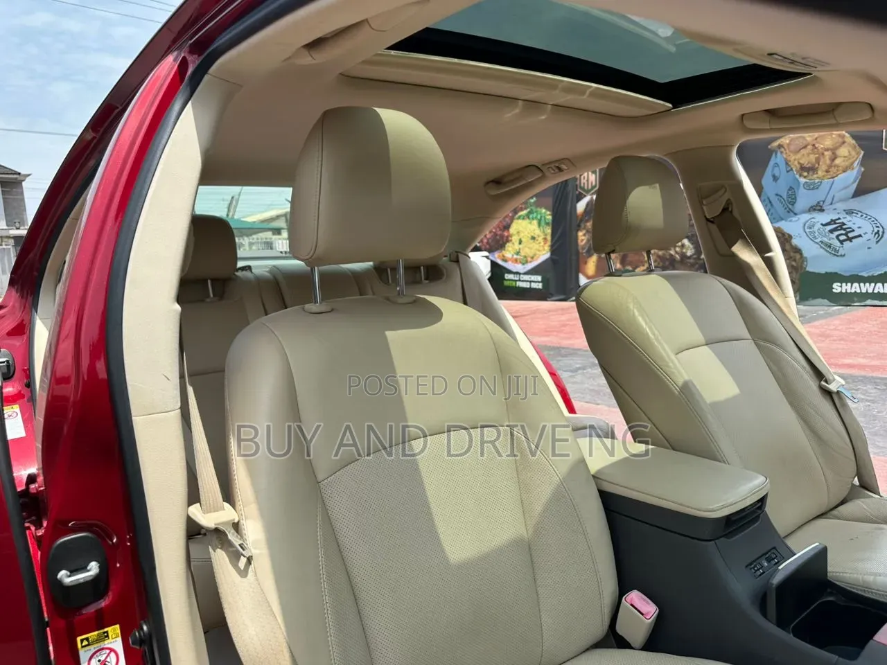 Lexus ES 2012 Red