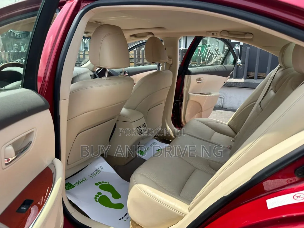Lexus ES 2012 Red