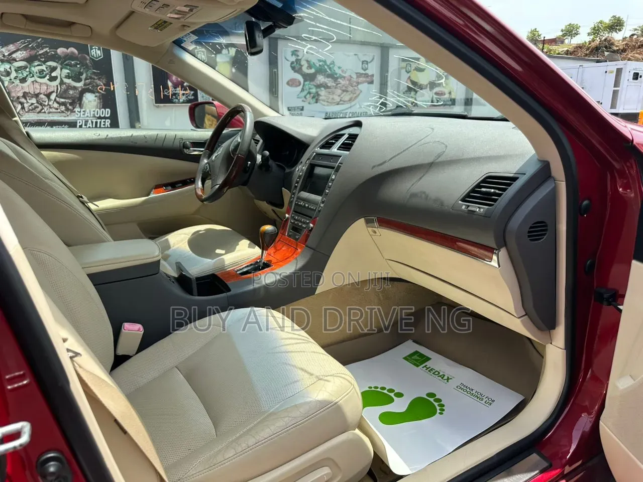 Lexus ES 2012 Red