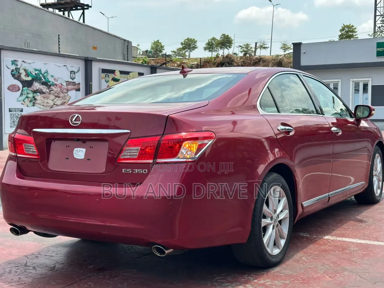 Lexus ES 2012 Red