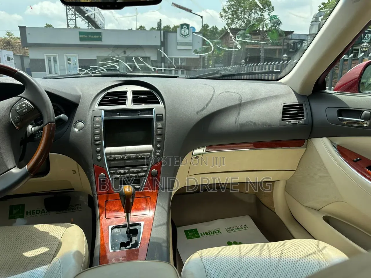 Lexus ES 2012 Red