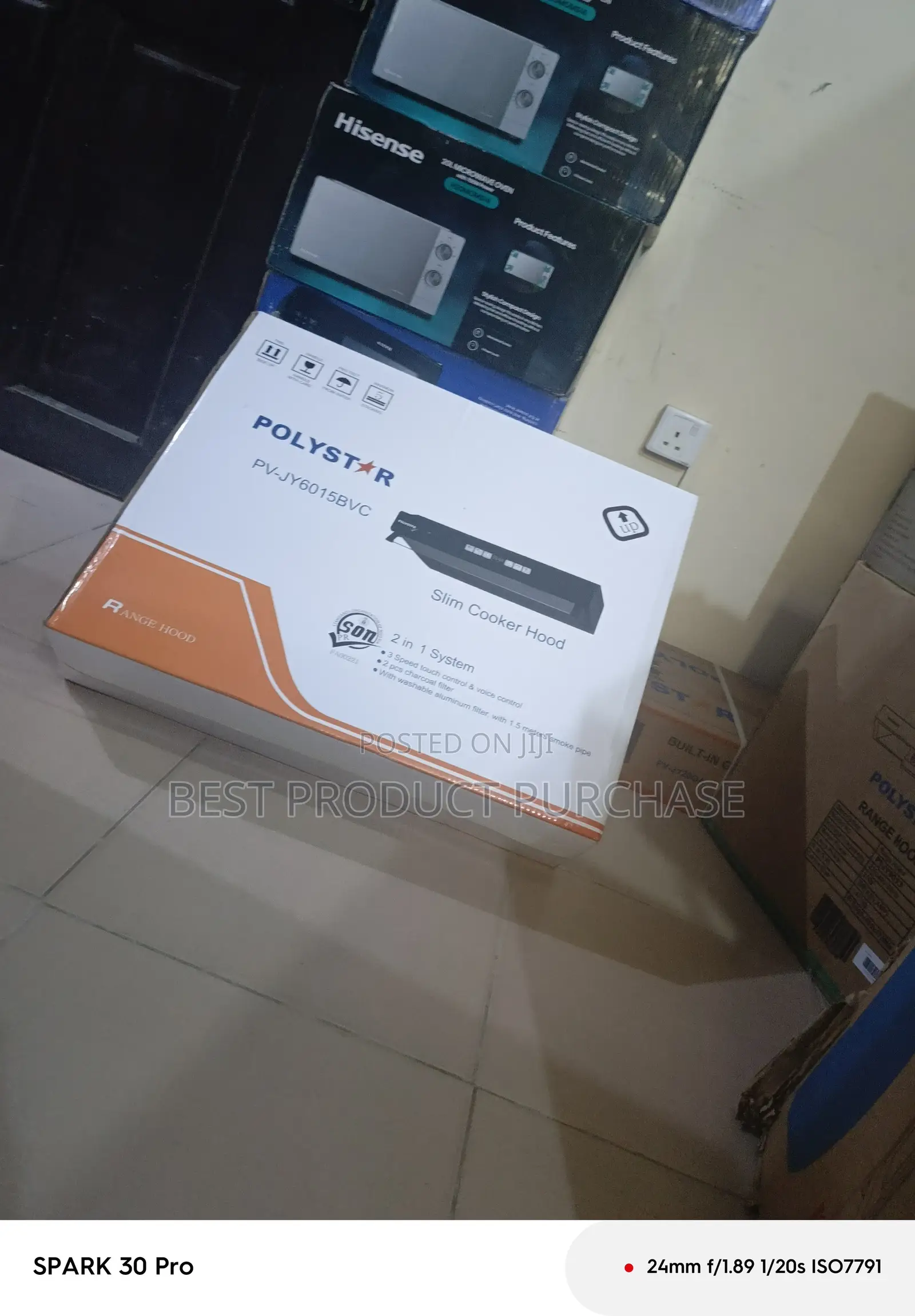 Polystar Dual Function Cooker Hood for Sale