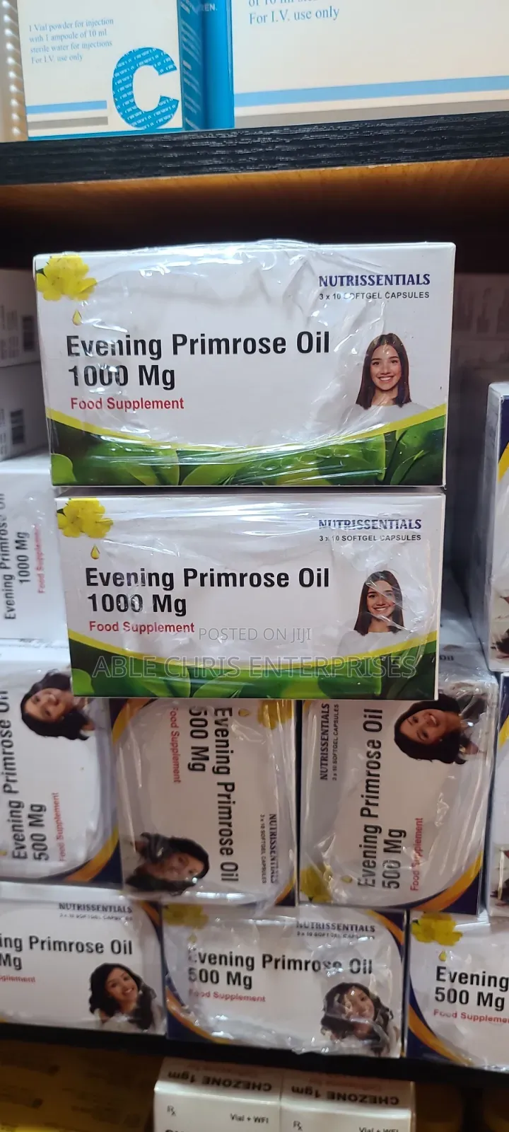 Nutressentials Evening Primrose Oil 1000 Mg