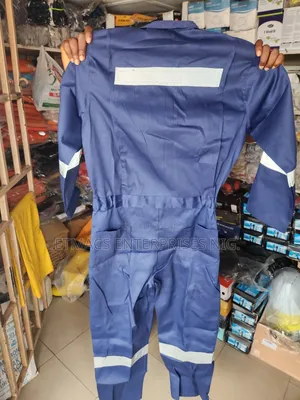 Navy Blue Coveral Non Fire