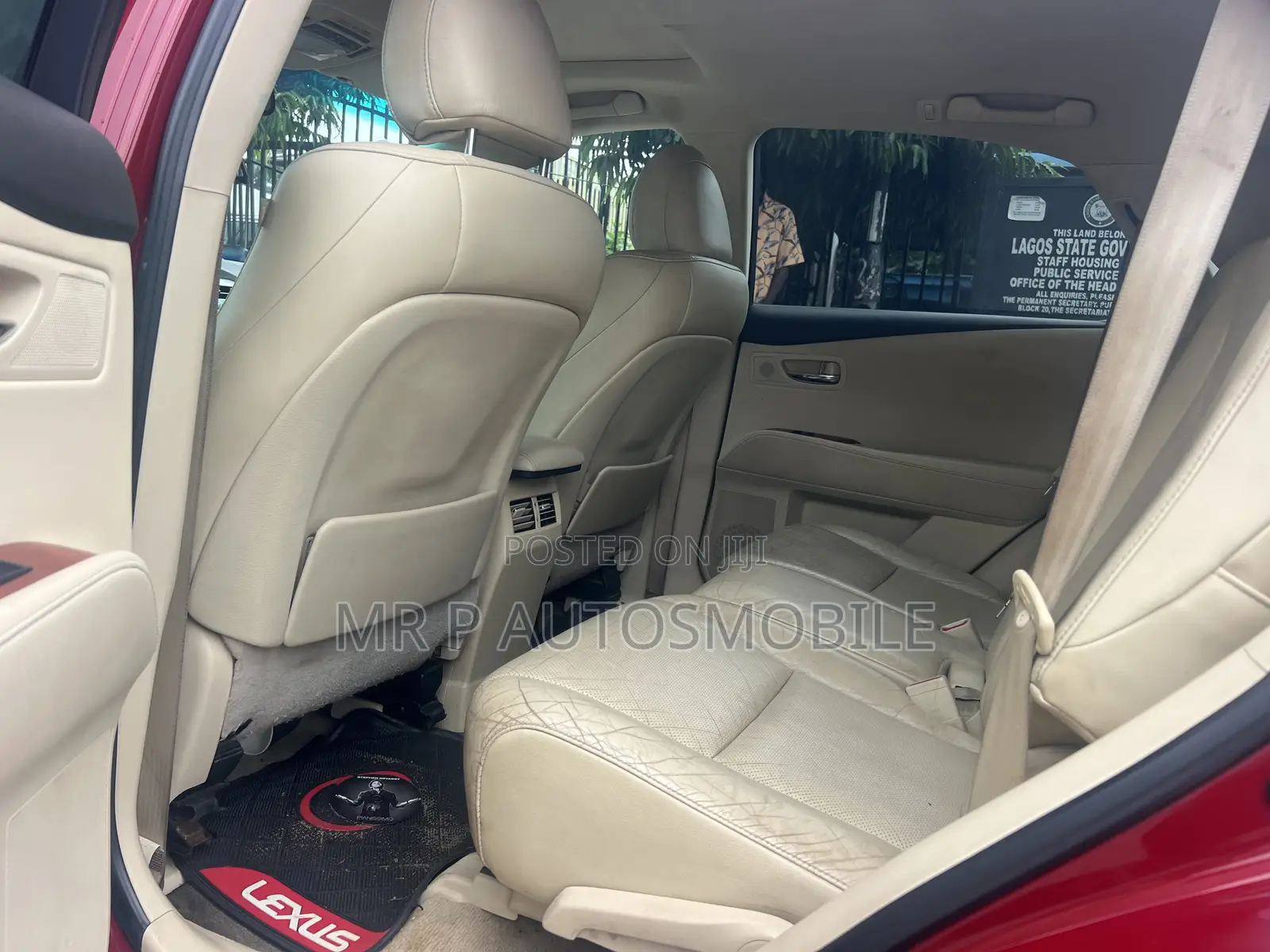 Lexus RX 350 AWD 2012 Red