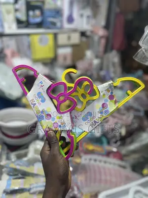 5 in 1 Colorful Plastic Children's Hangers