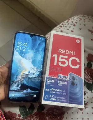New Xiaomi Redmi 15C 4G 128 GB Black