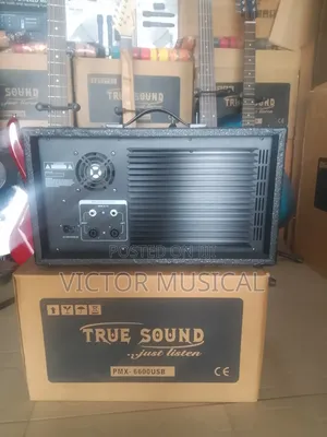 True Sound 6chanels Mixer Amp PMX-660usb