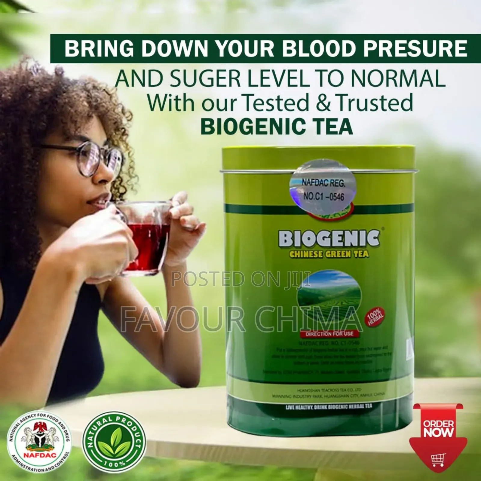 Biogenic Chinese Green Tea