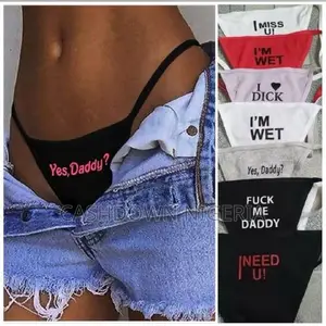 Sexy Ladies Cotton G-String 6pcs