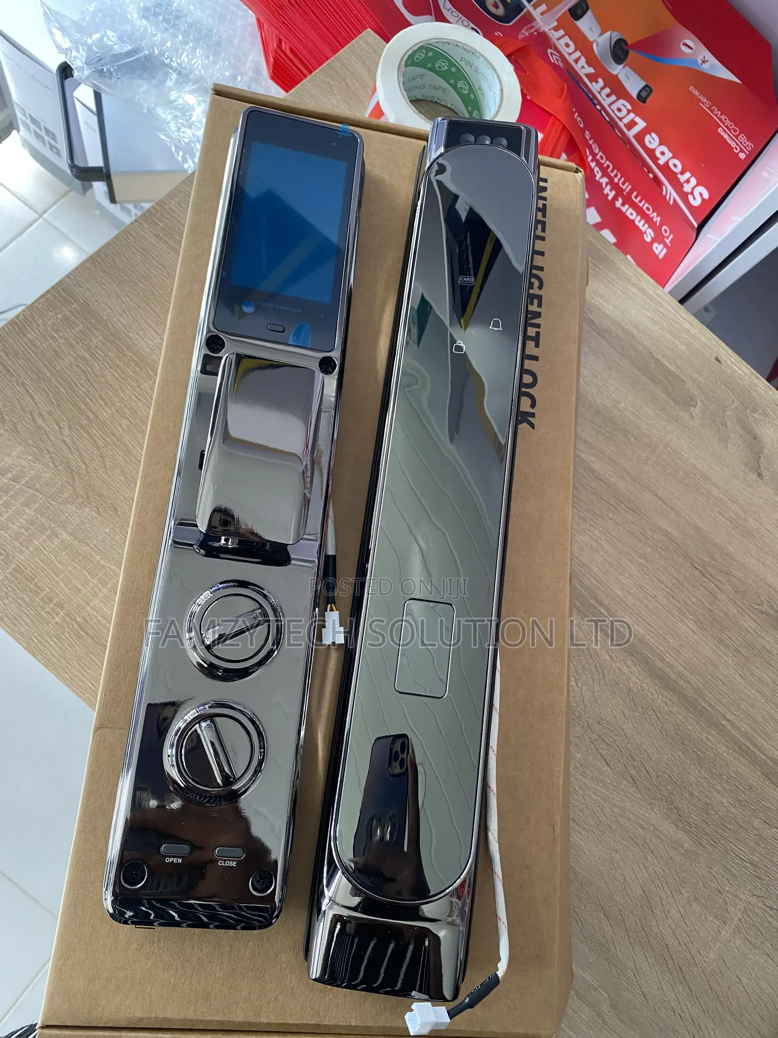 Fully Automatic 3d Tuya Face Smart Lock
