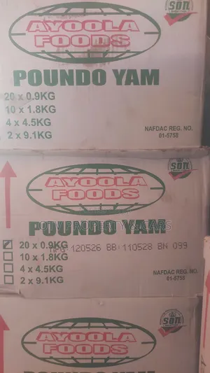 Ayoola Food Pounds Yam